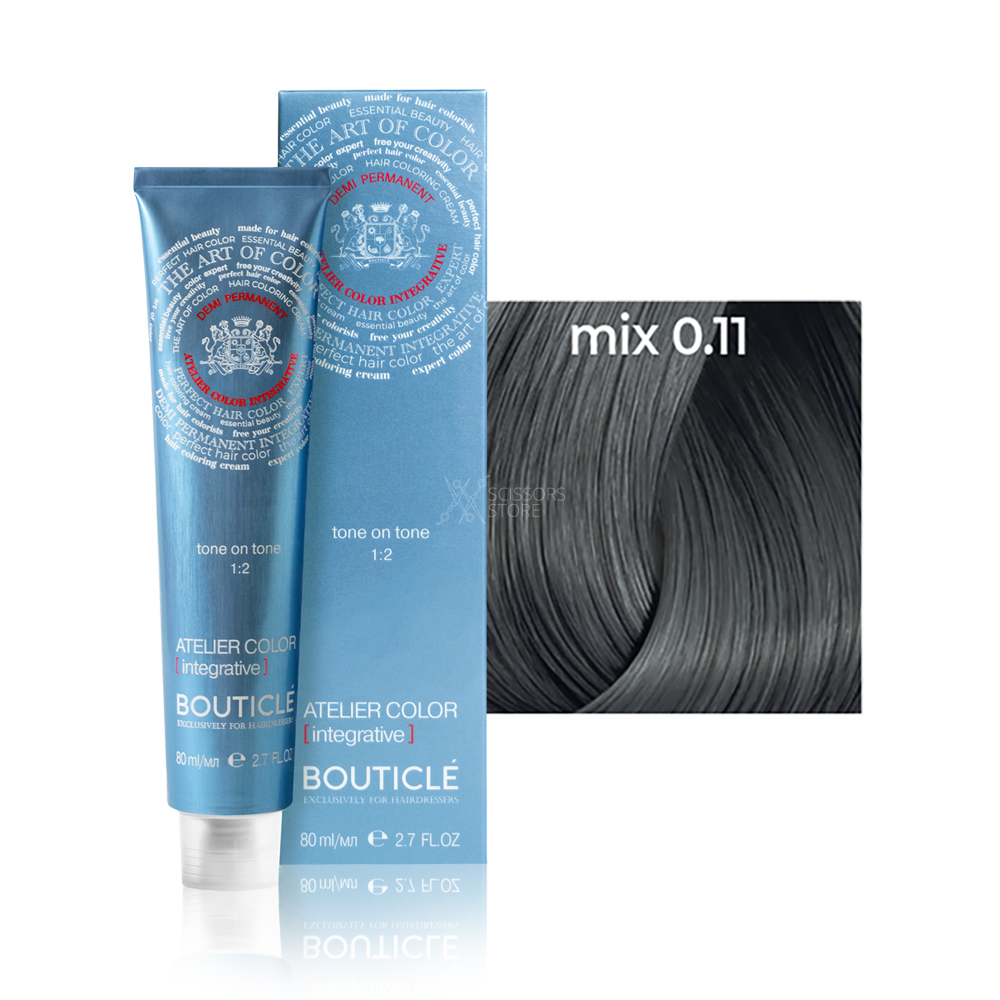 Полуперманентный краситель для тонирования волос Bouticle Atelier Color Intergative