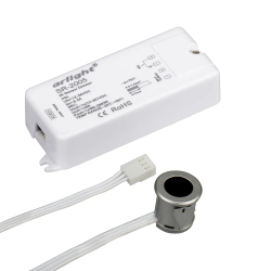 Диммер SR-2005 Silver-R (12-36V, 96-288W, IR-Sensor) (Arlight, -) 020211