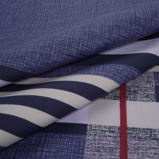 КПБ  Аружан, Евро, 70х70, простыня 140х200х30 . DOMTEKC