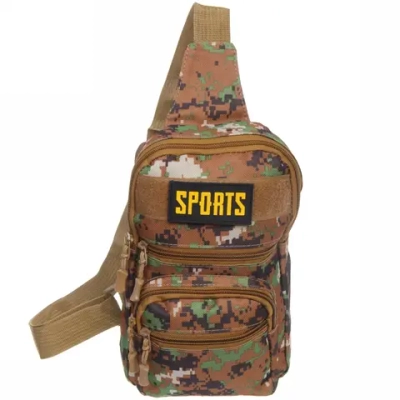 Сумка мужская «Cross Body», 4 кармана, цвет хаки, 28*17*6см