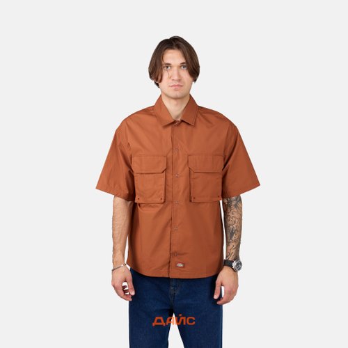 Рубашка мужская Dickies Fishersville Shirt артикул:DK0A4YS6H161 - купить в магазине Дайс