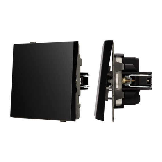 Механизм звонкового выключателя SWT-TENDO-MKR1-PL-BK (230V, 10A) Arlight 054143