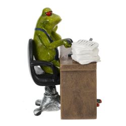 GAEM Фигурка декоративная "Лягушка", L10 W10 H14 см