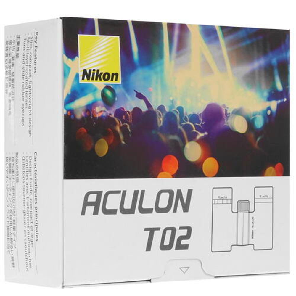 Бинокль Nikon Aculon T02 10X21 Black