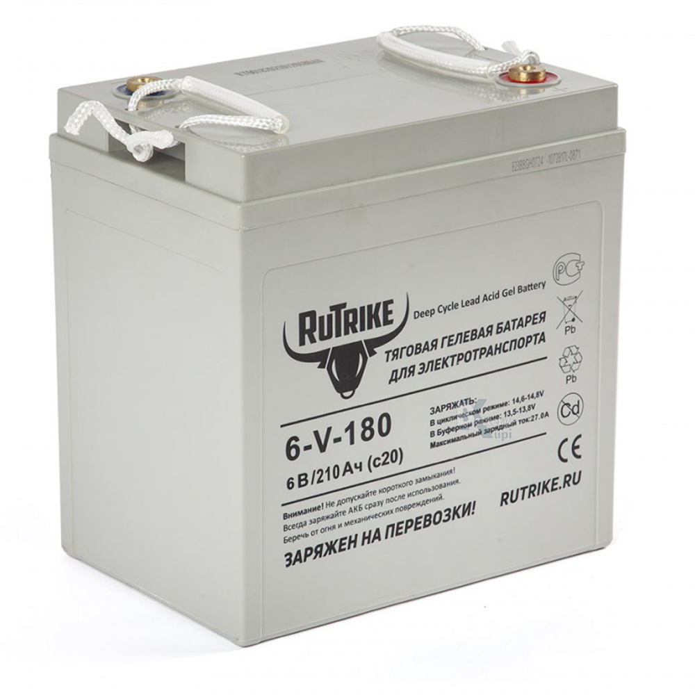 Аккумулятор RuTrike 3-EVF-180 (AGM)