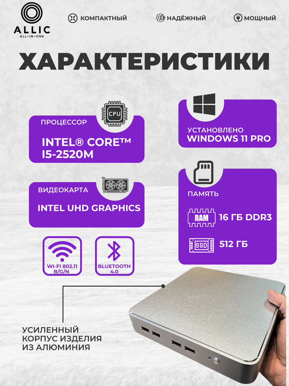 Мини Компьютер i5