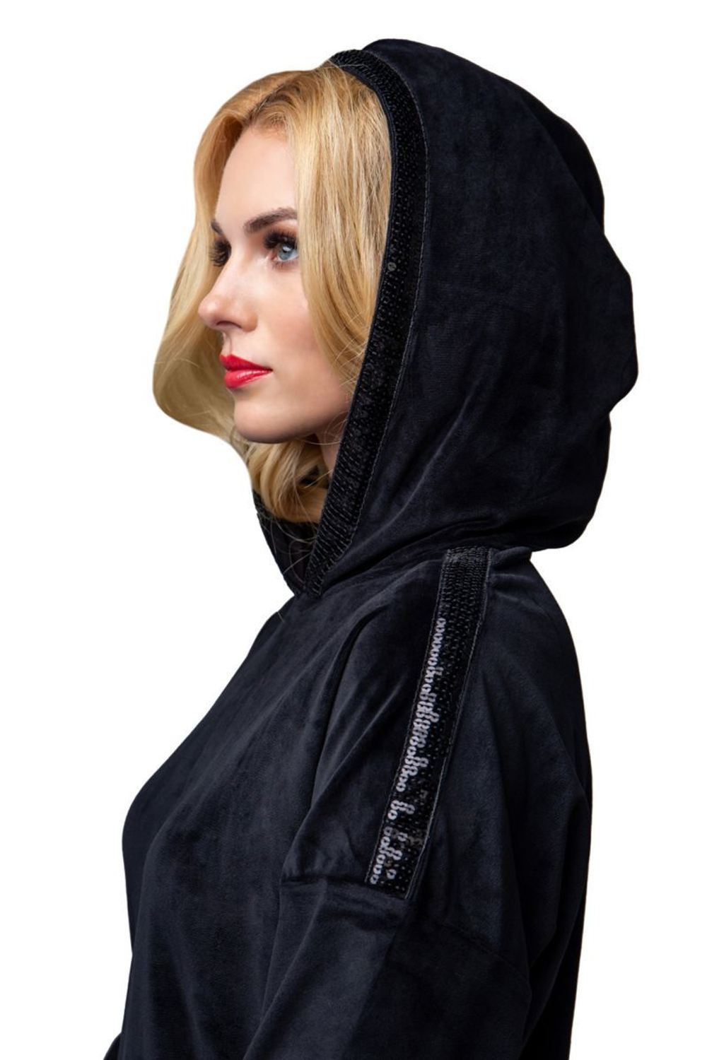 Спортивный костюм на кулиске (Размер: XL) (Цвет: черный)