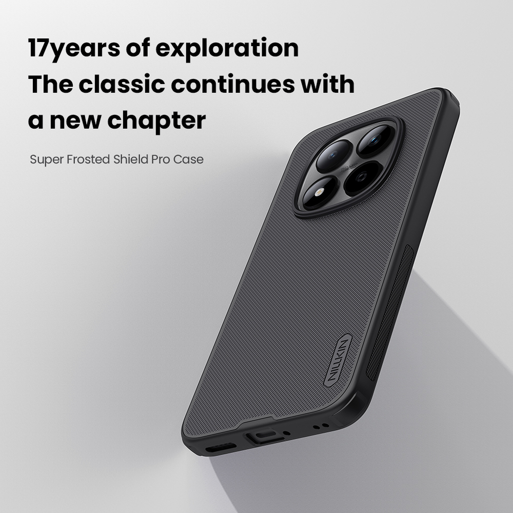 Противоударный чехол для Xiaomi Redmi Note 15 Pro, серия Super Frosted Shield Pro от Nillkin