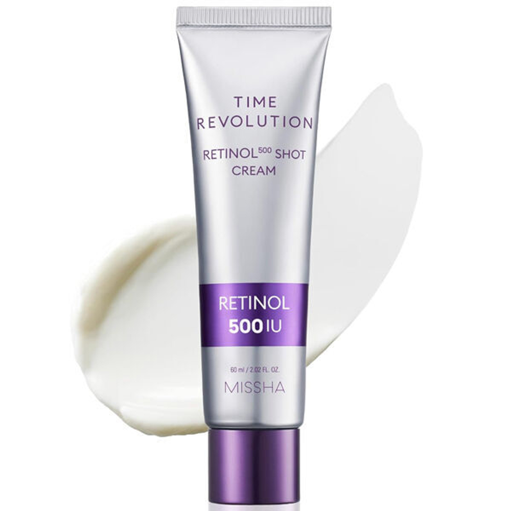 Антивозрастной крем для лица MisshaTime Revolution Retinol 500 Shot Cream, 60мл