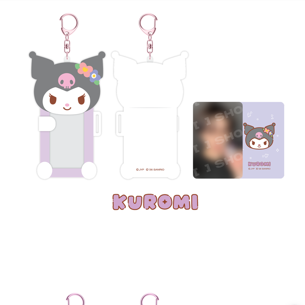 Мерч CONNECTING PHOTOCARD HOLDER - SKZOO X SANRIO CHARACTERS (картхолдер + фотокарта)