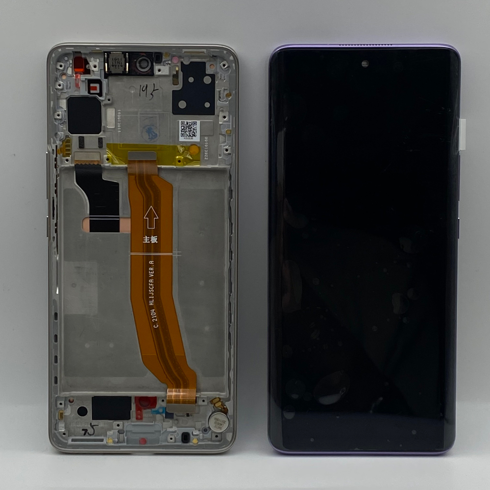 Дисплей Huawei Nova 8 (ANG-LX1) Оригинал в рамке черный