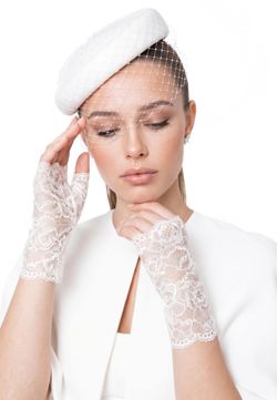 Митенки 0616-05 молочный