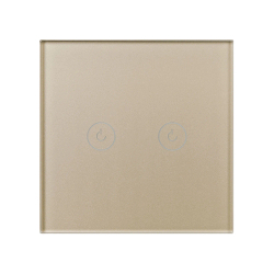 Выключатель сенсорный SWT-OMALI-S02-ZB-GD (250V, 10A, Zigbee) (Arlight, Стекло) 050038