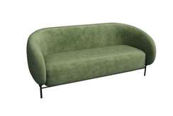 Belt Диван двухместный BLT-2 Teddy 917/Металл Черный 1560*850*730