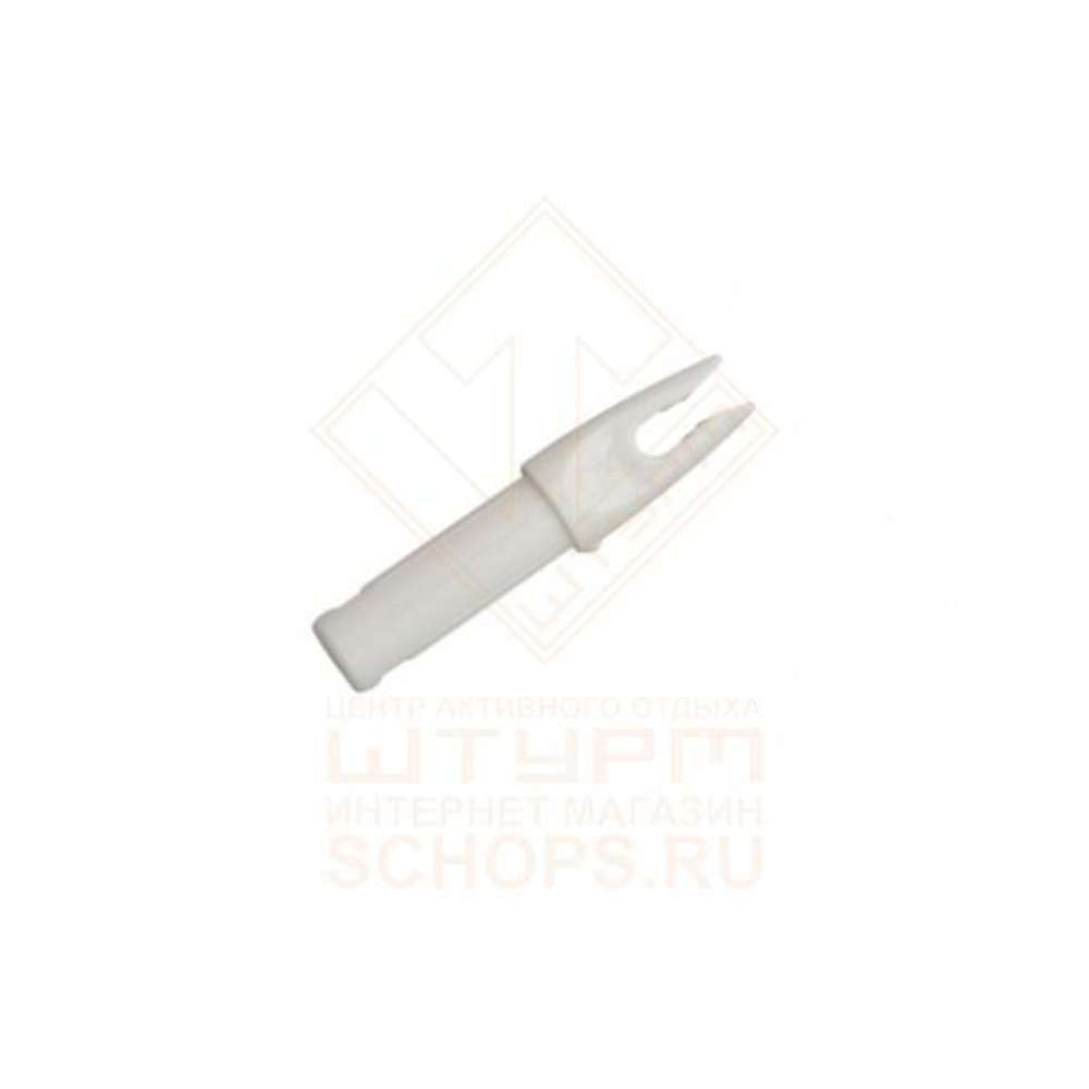 Хвостовик Ek для лучных карбоновых стрел 4.2 мм, White