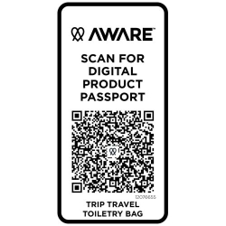 Trip Aware™ дорожная косметичка из переработанного материала 6 л