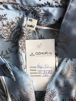 Платье Zolla свободного кроя, маркировка XS, визуально на 42 размер