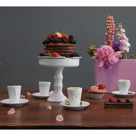 Кофейная пара cheery, 80 мл, белая