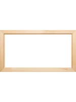 Деревянная рама 30x60 для картин на подрамнике сеч. 40x18