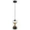 5094/4L PENDANT ODL25 415 черный/прозрачн./золотой градиент/металл/стекло Подвес LED 4W 4000K 388Лм GLESSI