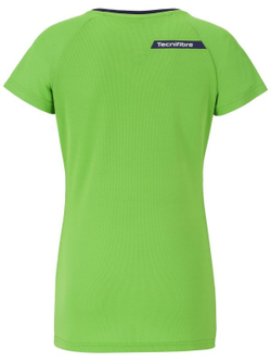 Женская теннисная футболка Tecnifibre Lady F2 T-Shirt - зеленый