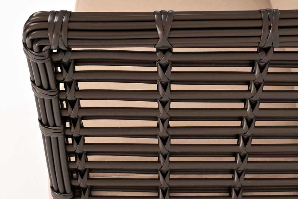 "Валенсия" кресло из искусственного ротанга, цвет бронзовый