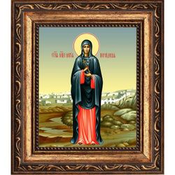 Мария Персидская мученица. Икона на холсте.