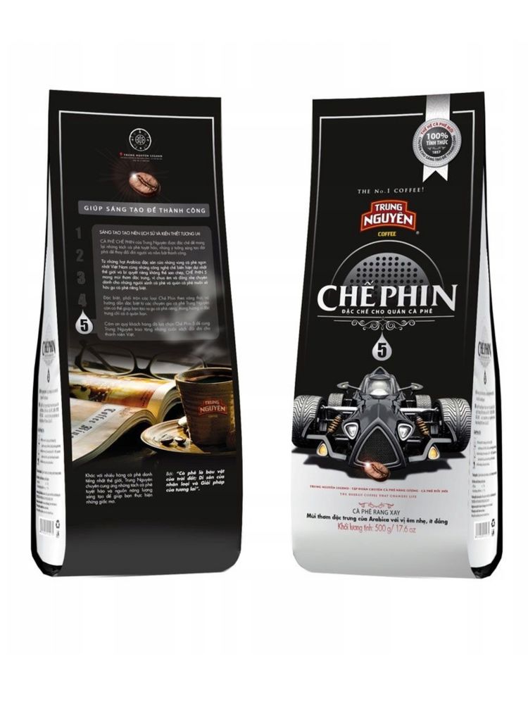 Кофе молотый Trung Nguyen Che Phin №5, 500 г, 2 шт