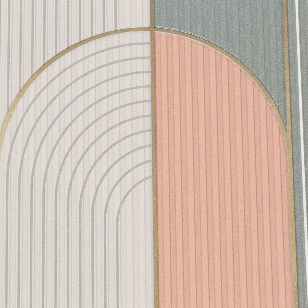 Виниловые обои TC72250-75 PALITRA TREND Archway, абстракция и геометрия, основа флизелин, 1.06 х 10 м