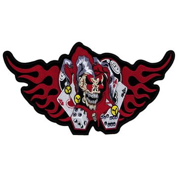 Нашивка Джокер в пламени