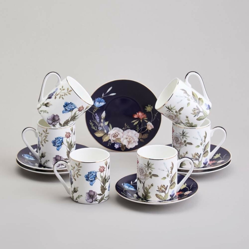 Кофейный набор 12 предметов 100мл "Belle"