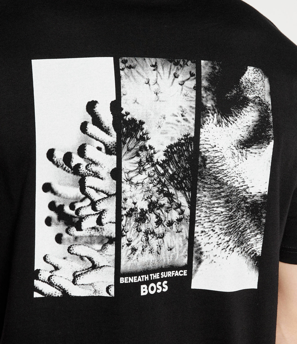 Футболка Te_Coral BOSS ORANGE - черный(50515357)