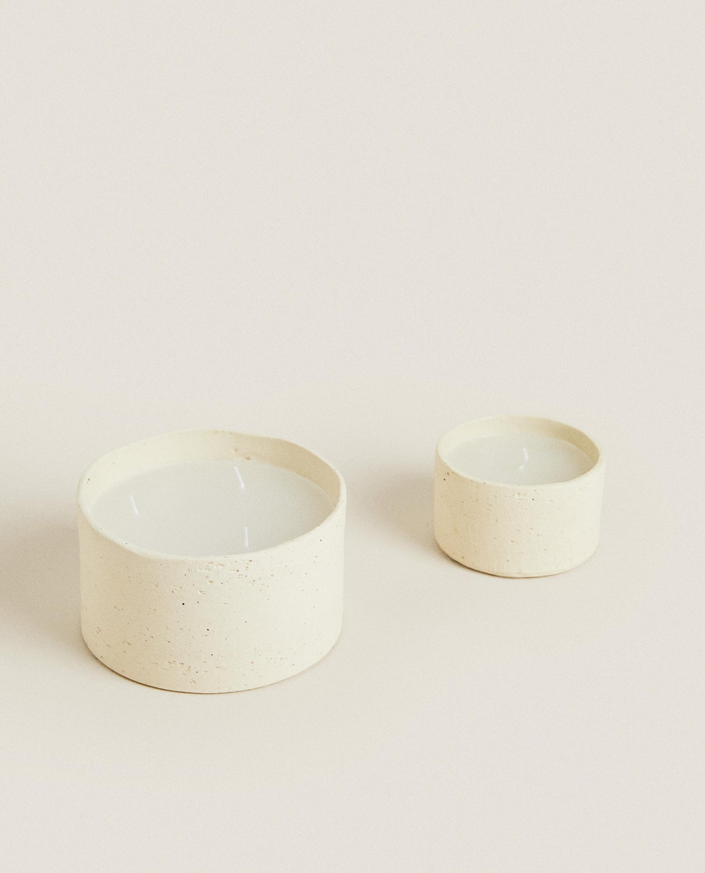 Декоративная свеча Zara Home, 8х14х14 см, керамика, 6361/065
