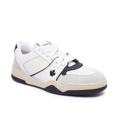 Кожаные кроссовки Dsquared2 - серый(SNM0315 01607269)