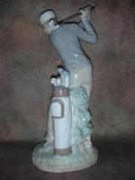Статуэтка. Фарфор. Гольфист. Lladro. Испания