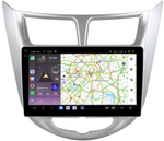 Магнитола для Hyundai Solaris 2010-2016 - Carmedia OL-9707 QLed+2K, Android 13, TS20, CarPlay, 4G SIM-слот