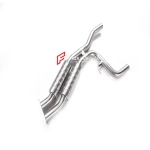 Спортивная выхлопная система с дистанционно управляемыми заслонками для Porsche Cayenne 9Y 3.0T Порше Каен