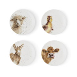 Royal Worcester - Wrendale Designs десертная тарелка в форме осла 16,5 см / артикул   WN4093-XW-B  / GTIN 00879552