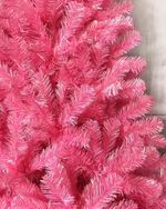 Искусственная розовая елка «Искристая розовая» (пвх) 240 см / 2.4 м