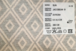Жаккард Sun Jacobean (Сан Джакабиэн) B 25 Rosa