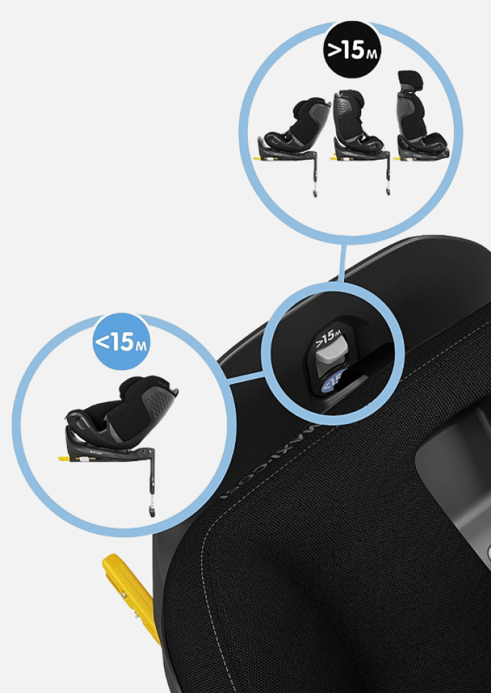 Maxi-Cosi Удерживающее устройство для детей 0-36 кг Emerald 360 Pro Authentic Black