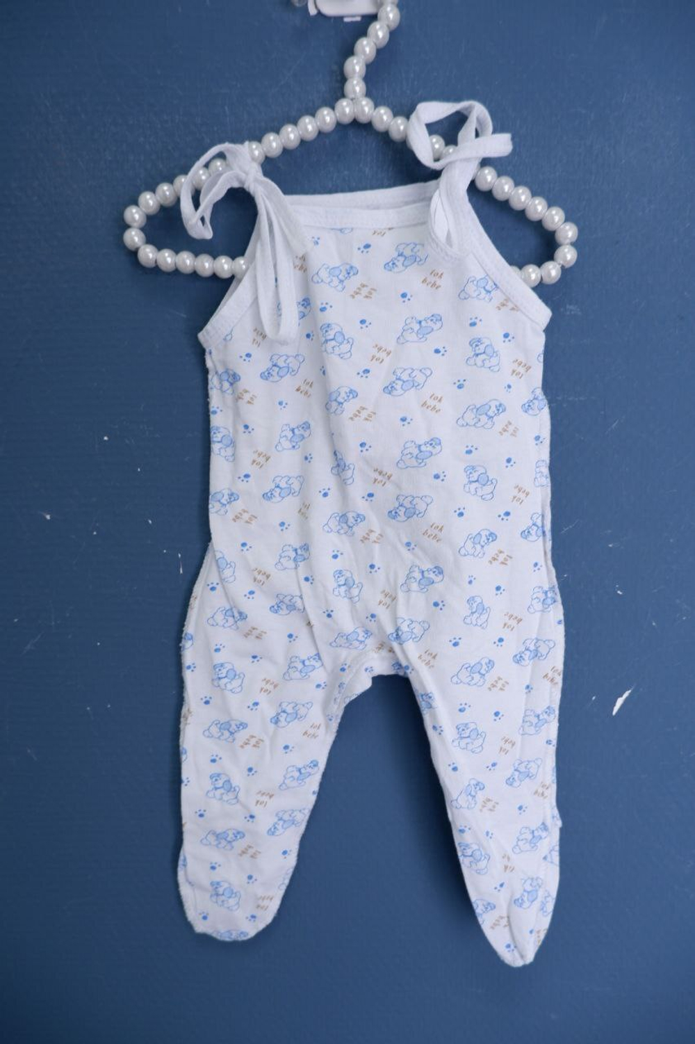 Слип на завязках на 1-3 месяца