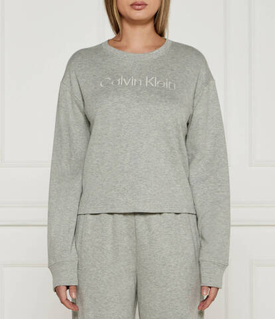 Вверх от пижамы Calvin Klein Underwear - пепельный(000QS7273E)