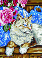 КОТ НА ПОЛКЕ