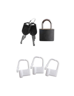 Мужской пояс верности на замочке с анальным плагом Ass-Gasm Cock Blocker (черный) (Цвет: черный)