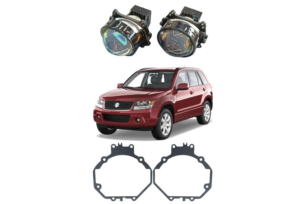 Комплект для замены штатных линз Suzuki Grand Vitara 2005-2015