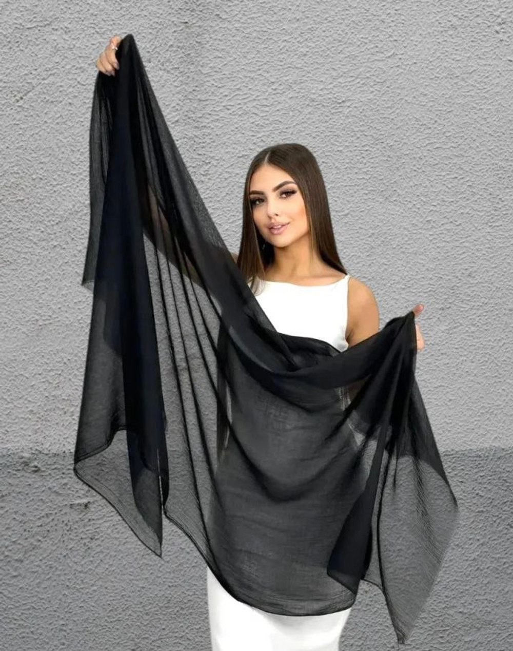 Палантин/черный