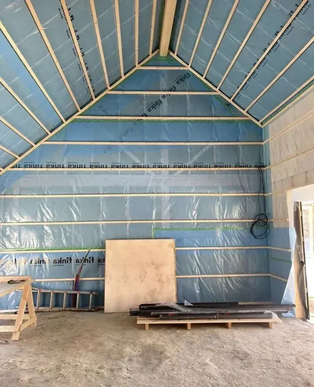 Пленка пароизоляционная Finka Premium Plus MIDI 75 м.кв. пароизоляция для потолка, кровли, стен и пола