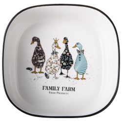 ФОРМА НА МЕТАЛ.ПОДСТАВКЕ LEFARD "FAMILY FARM" 26,5*21*12,5 CM 2100 МЛ