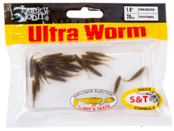 Слаги съедобные искусственные Lucky John ULTRAWORM 1 in (25 мм), цвет PA03, 20шт.